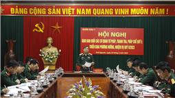 Triển khai toàn diện nhiệm vụ tư pháp, thanh tra, pháp chế quý II